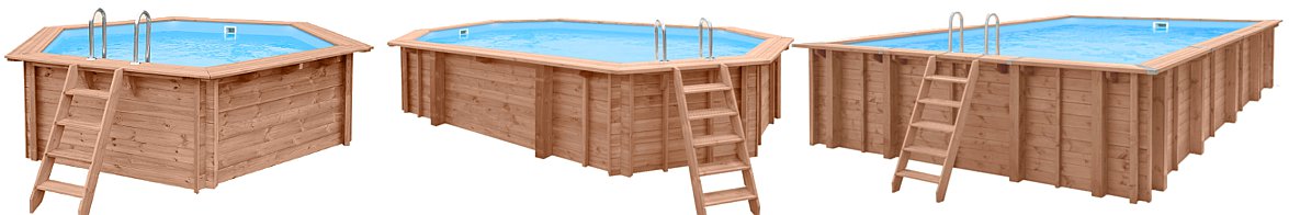 piscine fatte in legno