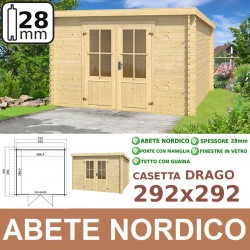 casetta in legno DRAGO 292x292