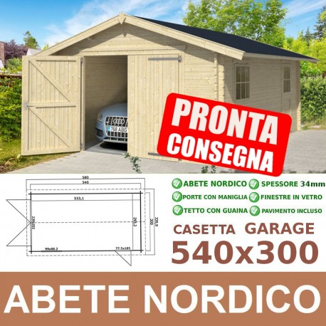 300x540 Casetta Garage Londra