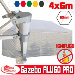 Gazebo Pieghevole 3x3 4,5x3 6x3 m alluminio