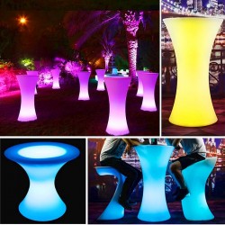 Tavoli luminosi LED multicolore